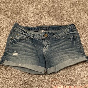 Jean shorts